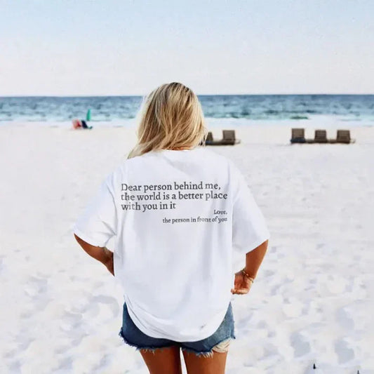 Dear Person T-Shirt (You are enough)